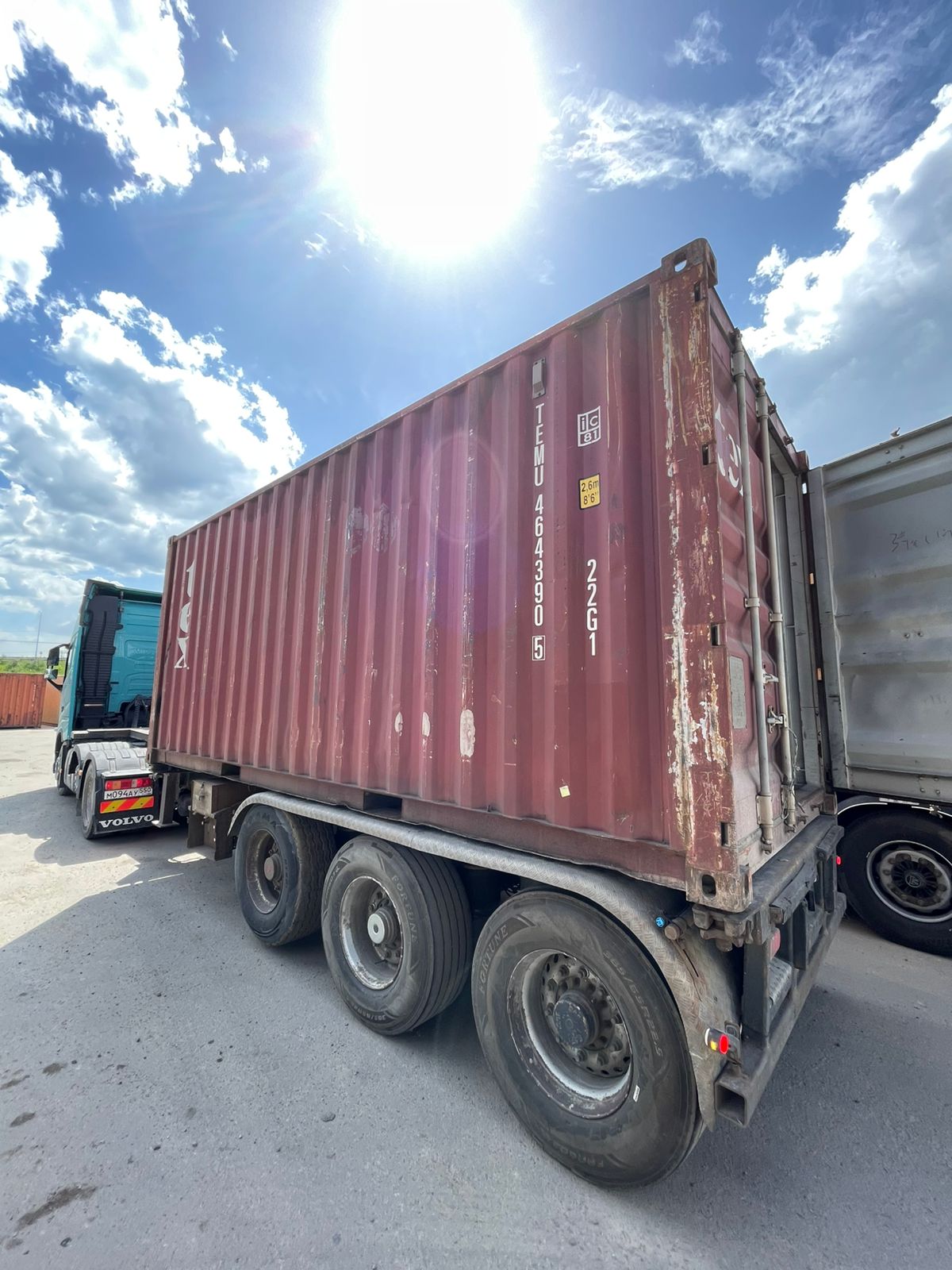 Морской контейнер TEMU4643905